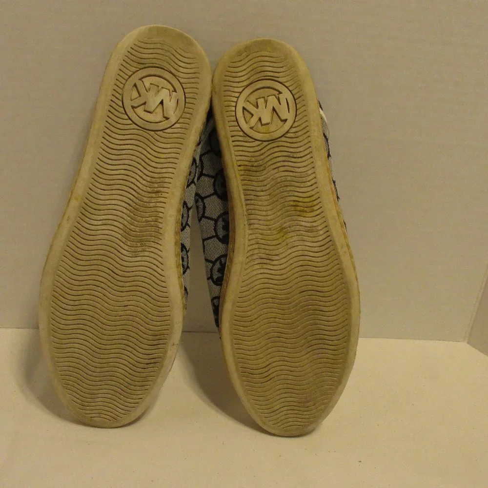 MICHAEL Michael Kors Shoes Woman Size 8.5 Blue White Outdoor Travel Resort Shoes
